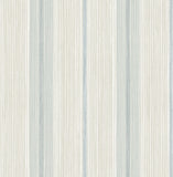  4173-27660 Ames Light Blue Linen Stripe Wallpaper
