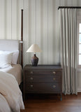 4173-27661 Ames Grey Linen Stripe Wallpaper