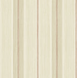  4173-27663 Ames Red Linen Stripe Wallpaper