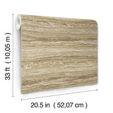 4173-27665 Lyman Neutral Striated Wallpaper