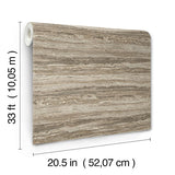 4173-27666 Lyman Stone Striated Wallpaper