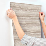 4173-27668 Lyman Mauve Striated Wallpaper