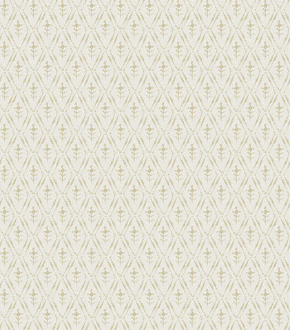 4173-27669 Tillie Neutral Diamond Floral Wallpaper