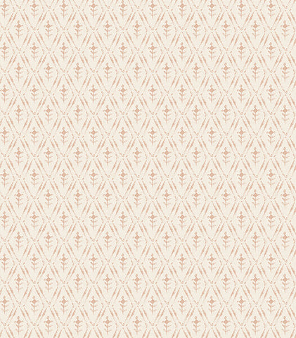  4173-27670 Tillie Blush Diamond Floral Wallpaper