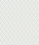 4173-27671 Tillie Blue Diamond Floral Wallpaper