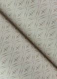 4173-27673 Tillie Taupe Diamond Floral Wallpaper