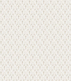 4173-27673 Tillie Taupe Diamond Floral Wallpaper