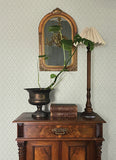 4173-27674 Tillie Sage Diamond Floral Wallpaper
