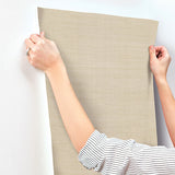 4173-82100 Mycroft Pearl Grasscloth Wallpaper
