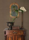 4173-82102 Mycroft Chestnut Grasscloth Wallpaper