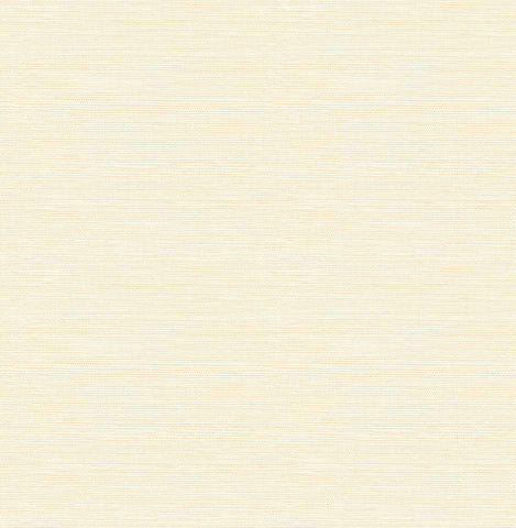  4197-24280 Agave Light Yellow Faux Grasscloth Wallpaper