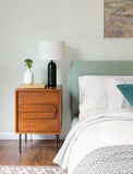  4197-24281 Agave Light Grey Faux Grasscloth Wallpaper