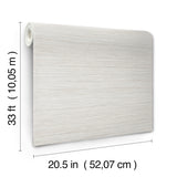  4197-25962 Barnaby Off-White Faux Grasscloth Wallpaper