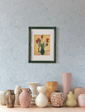 4197-27850 Ambroise Light Blue Abstract Floral Wallpaper