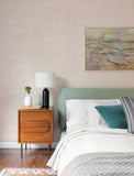  4197-27852 Ambroise Light Pink Abstract Floral Wallpaper