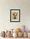  4197-27853 Ambroise Butter Abstract Floral Wallpaper