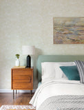  4197-27853 Ambroise Butter Abstract Floral Wallpaper