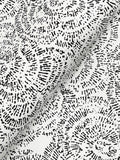  4197-27854 Ambroise Black Abstract Floral Wallpaper