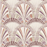  4197-27863 Myla Raspberry Fanning Reeds Wallpaper