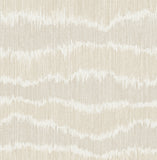4197-27867 Wiggle Neutral Ikat Stripe Wallpaper