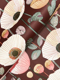  4197-27874 Mindra Maroon Floral Trail Wallpaper