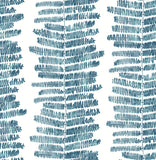 4197-27876 Lumis Blue Fern Stripe Wallpaper