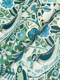 4197-27885 Manette Green Birds in the Bush Wallpaper