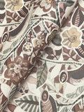 4197-27887 Manette Plum Birds in the Bush Wallpaper