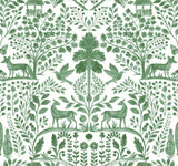 4197-83755 Anoki Green Scenic Woodlands Wallpaper
