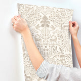 4197-83757 Anoki Beige Scenic Woodlands Wallpaper