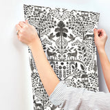 4197-83758 Anoki Black Scenic Woodlands Wallpaper