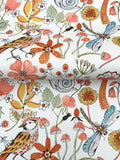  4197-83760 Wonder Orange Woodland Animals Wallpaper