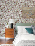 4197-83761 Wonder Plum Woodland Animals Wallpaper