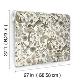  4197-83762 Wonder Chocolate Woodland Animals Wallpaper