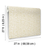 4197-84001 Layton Butter Climbing Vines Wallpaper