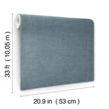  4201-16043 Midolin Blue Texture Wallpaper