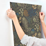  4201-20105 Ängslycka Charcoal Forest Botanicals Wallpaper
