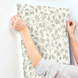 4201-20107 Hängbjörk Sage Vine Wallpaper