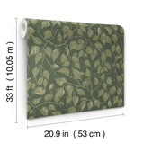  4201-20108 Hängbjörk Evergreen Vine Wallpaper