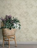 4201-20112 Paradis Beige Bouquet Toss Wallpaper