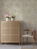 4201-20113 Paradis Grey Bouquet Toss Wallpaper