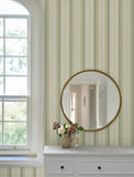 4201-20117 Herrgård Green Stripe Wallpaper