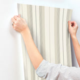 4201-20118 Herrgård Neutral Stripe Wallpaper