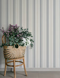  4201-20119 Herrgård Light Blue Stripe Wallpaper