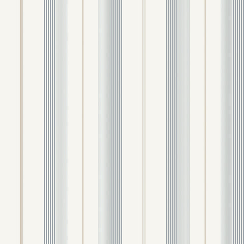  4201-20119 Herrgård Light Blue Stripe Wallpaper