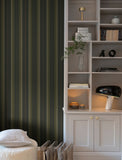 4201-20122 Herrgård Black Stripe Wallpaper