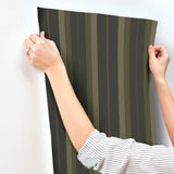 4201-20122 Herrgård Black Stripe Wallpaper