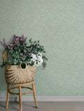 4201-20128 Kristina Teal Botanical Wallpaper