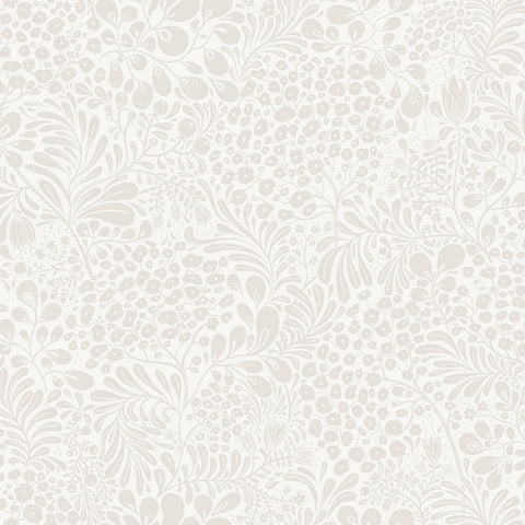 4201-48001 Siv Dove Botanical Wallpaper