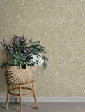  4201-48002 Siv Chestnut Botanical Wallpaper